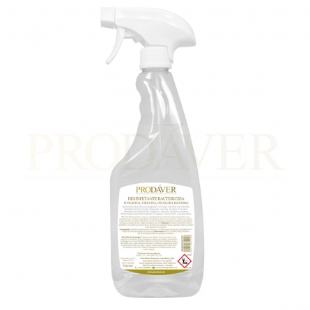desinfetante perfeito para usar como bactericida, fungicida, virucida, incolor, antisséptico 750ml.
