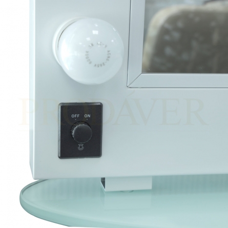 Botão regulador da intensidade da luz