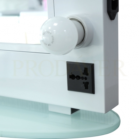 Ligação elétrica no espelho