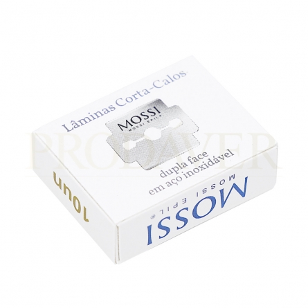 Caixa com 10 lâminas corta-calos